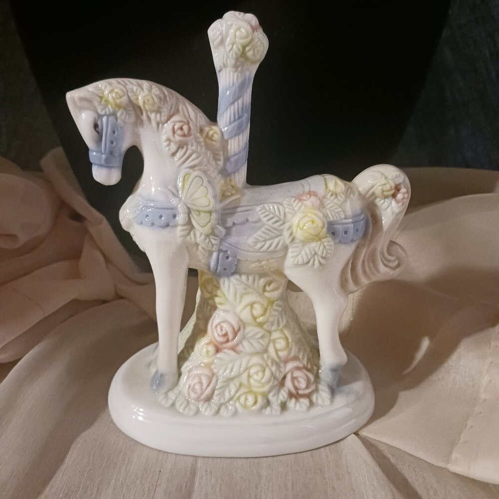 K's collection carousel horse